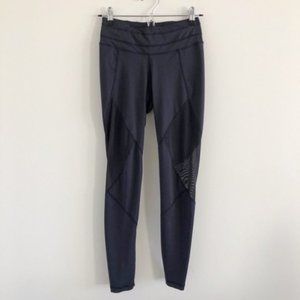 Varley Navy Mesh Panel Leggings